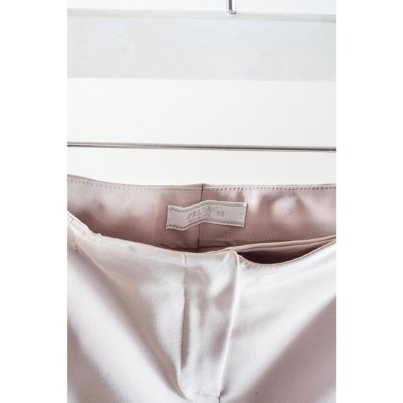 Prada Beige Straight Leg Crop Trouser - Picture 2 of 3